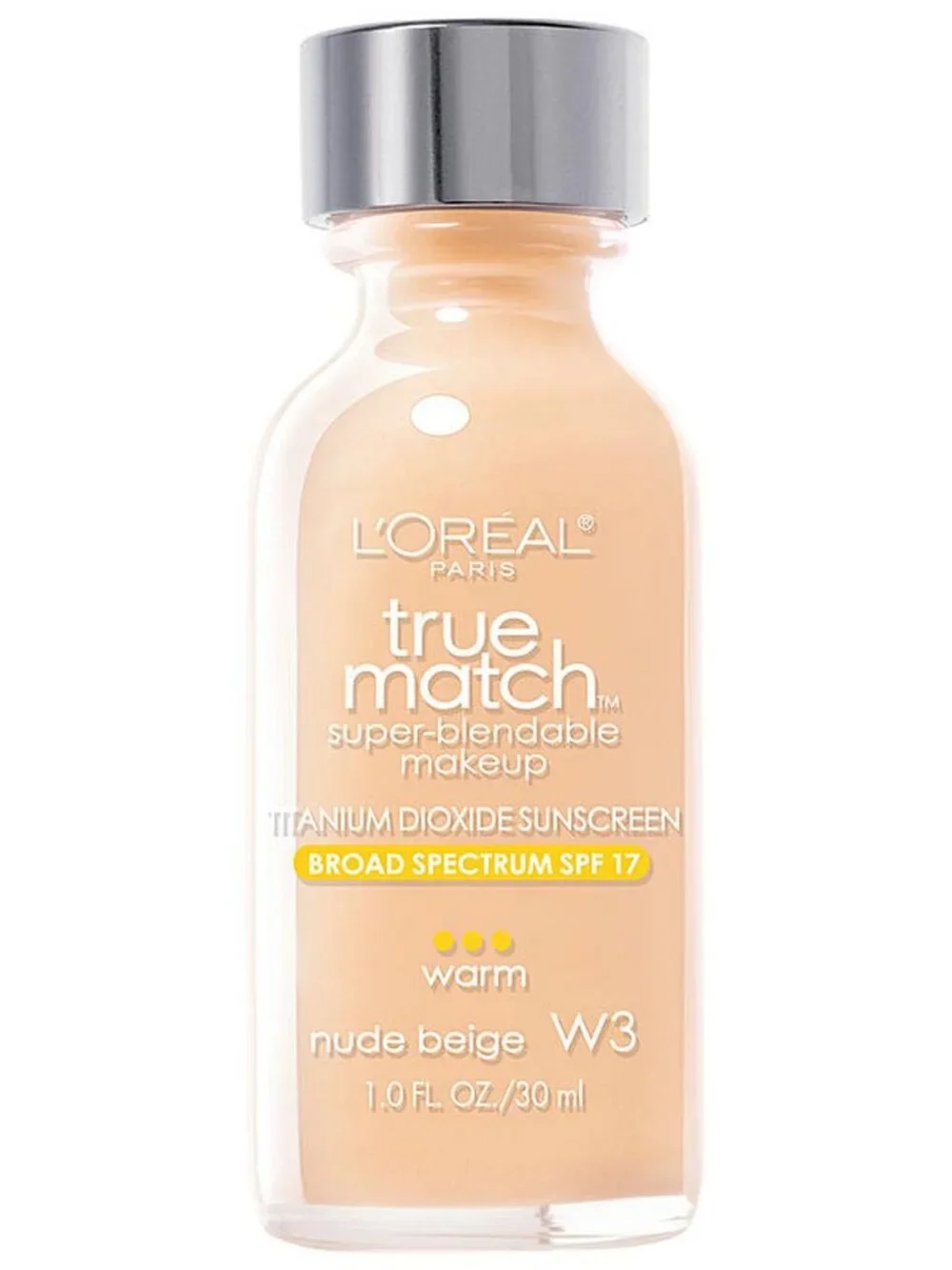 L'Oreal Paris Makeup True Match Super-Blendable Liquid Foundation  Alabaster C1